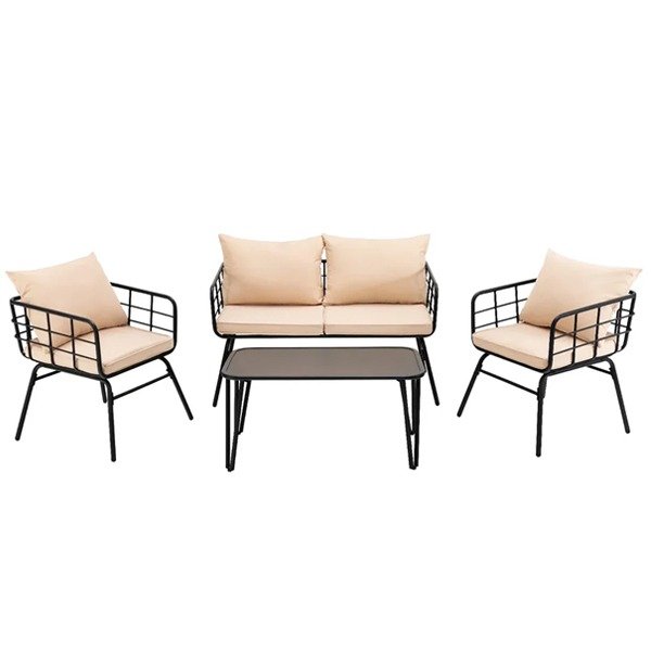 4-Seater Garden Patio Furniture Set - Image 4