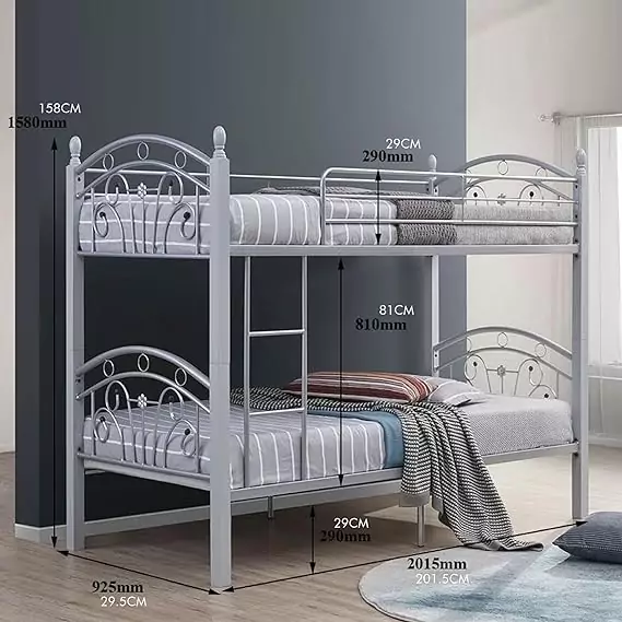 Metal Bunk Bed for Kids - Image 8