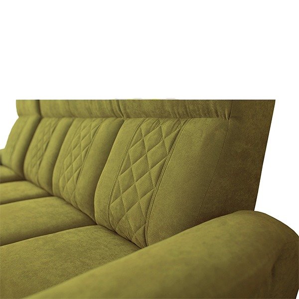 SELLY MUSTARD SMALL SOFA BED - Image 5